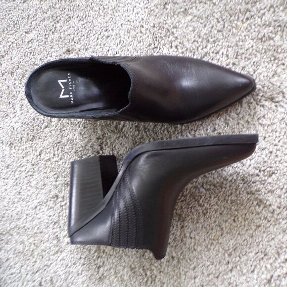 Marc Fisher leather booties 7 - Picture 2 of 9
